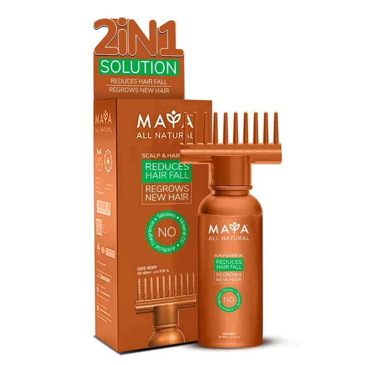 Maya All Natural Scalp & Hair Oil – 100ml