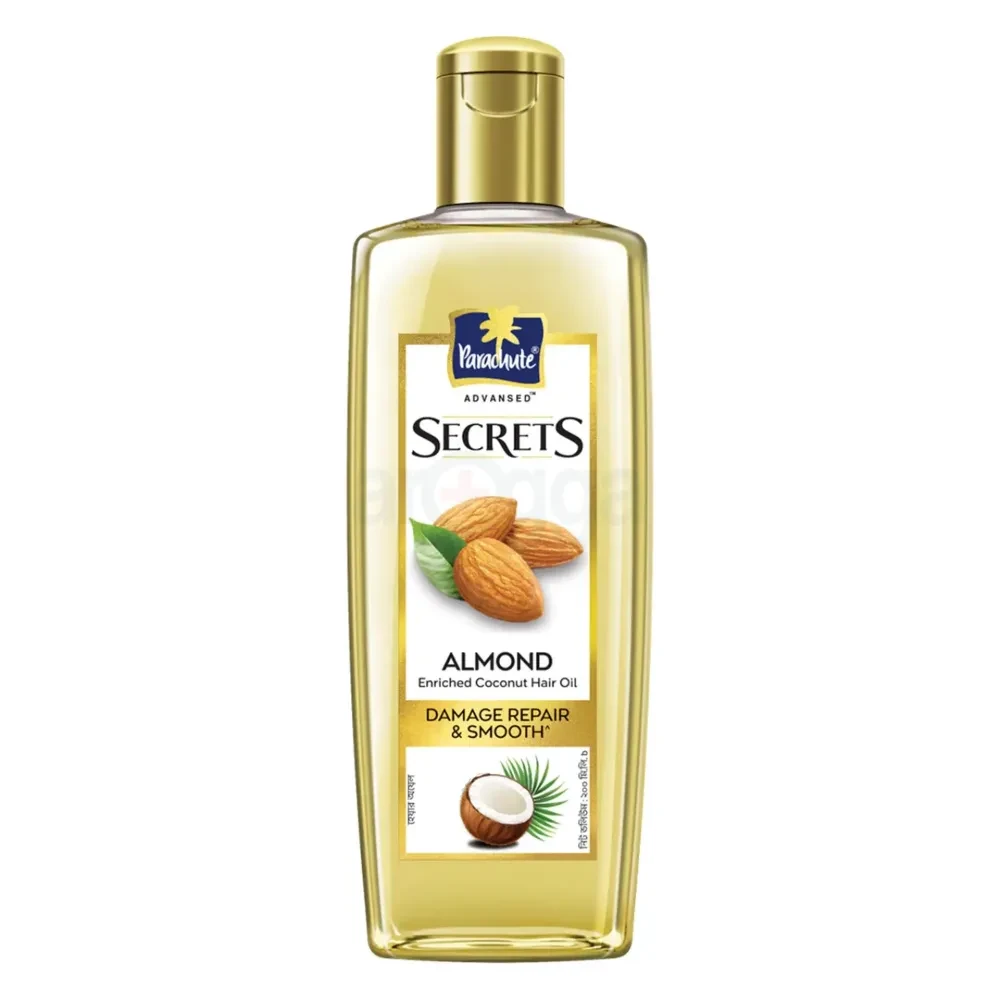 Parachute Advanced Secrets Almond Enriched Coconut Hair Oil