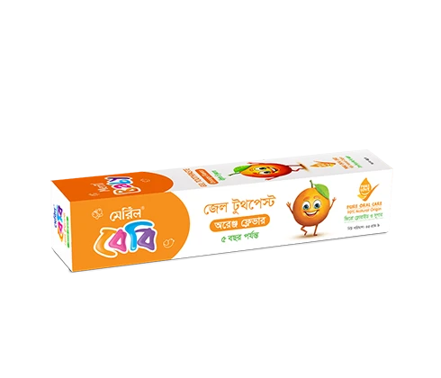 Meril Baby Gel Toothpaste – Orange Flavor