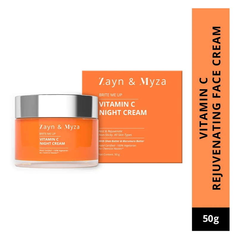 Zayn & Myza Brightenning Vitamin C night Cream 50gm
