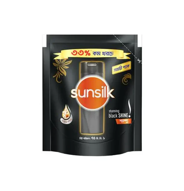 Sunsilk Stunning Black Shine Shampoo – 75ml