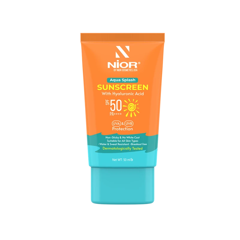 Nior Aqua Splash Sunscreen SPF 50 PA++++ – 50ml